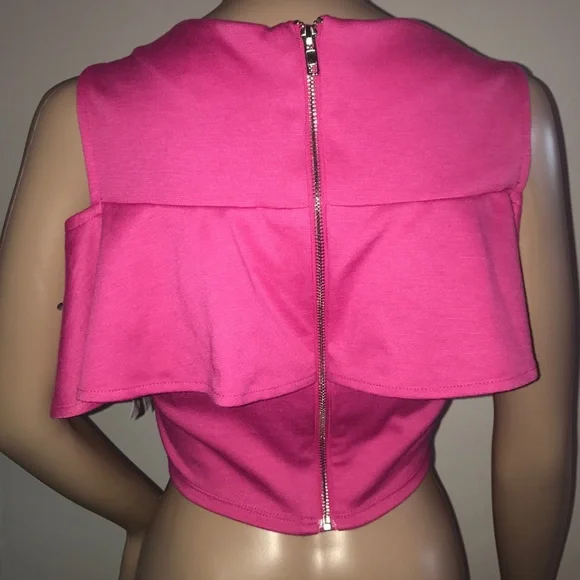 Pink Ruffle Blouse - Picture 3 of 3